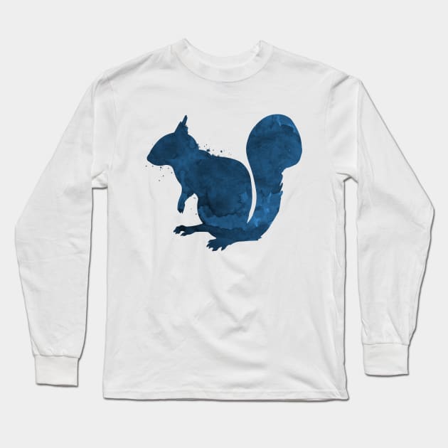 Squirrel Long Sleeve T-Shirt by TheJollyMarten